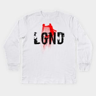 Basketball legend Kids Long Sleeve T-Shirt